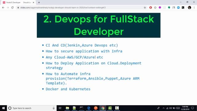 Full Stack Developer Should Learn in 2020 | RoadMap For Web Developer | 2020 | Product Engineer смотреть онлайн