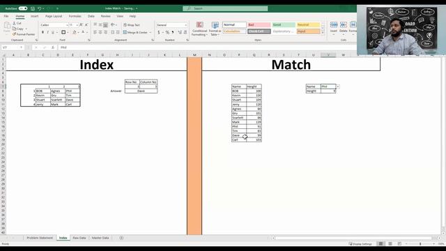 How to use Index, Match or Index-Match together in Excel? смотреть онлайн