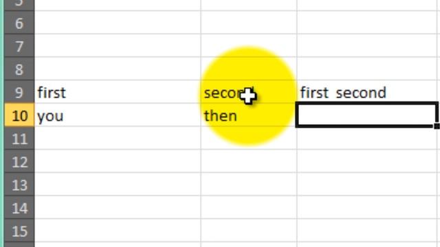 How to combine two cells in excel смотреть онлайн