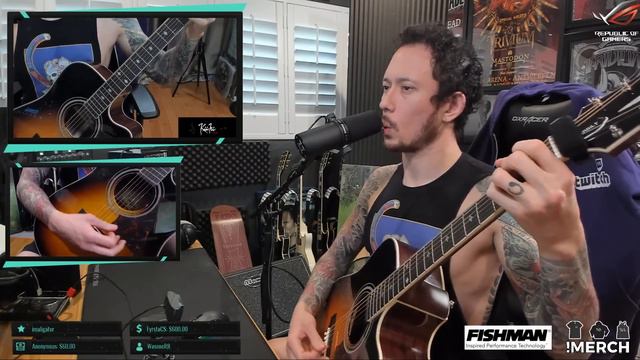 Matt Heafy (Trivium) - Muse - Knights Of Cydonia I Acoustic Cover смотреть онлайн