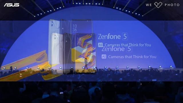 Презентация смартфонов серии ASUS ZenFone 5 на MWC-2018 смотреть онлайн