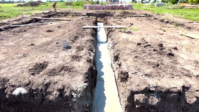 Фундамент своими руками. Сэкономили 210.000 р / Foundation by yourself. Saving money - 2150 $ смотреть онлайн