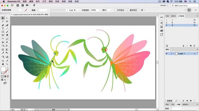 操控彎曲製作GIF動畫短片【Illustrator CC基本課程12】 【2018新功能 】【中文字幕 】 смотреть онлайн