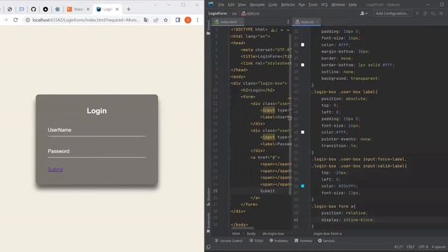 HOW TO MAKE LOGIN FORM WITH LIGHT BUTTON (HTML/CSS) / КАК СДЕЛАТЬ ФОРМУ ВХОДА С КНОПКОЙ СВЕТ смотреть онлайн