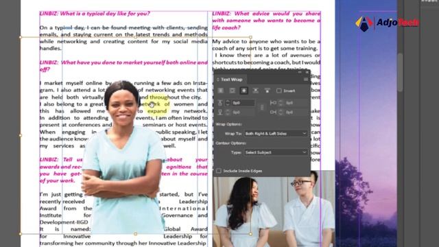 InDesign Hack: Effortlessly Wrap Text Around Images смотреть онлайн