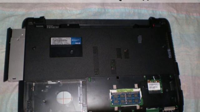 как разобрать и почистить asus X54 смотреть онлайн