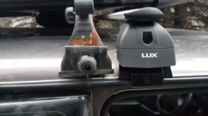 Установка багажника LuX на длинную ниву.