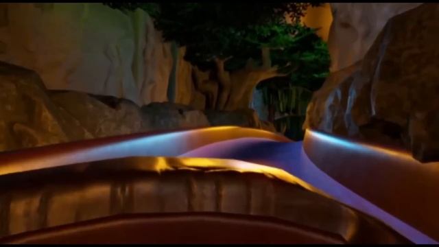 Splash Mountain Princess and the Frog Overlay- Virtual Ride Through смотреть онлайн