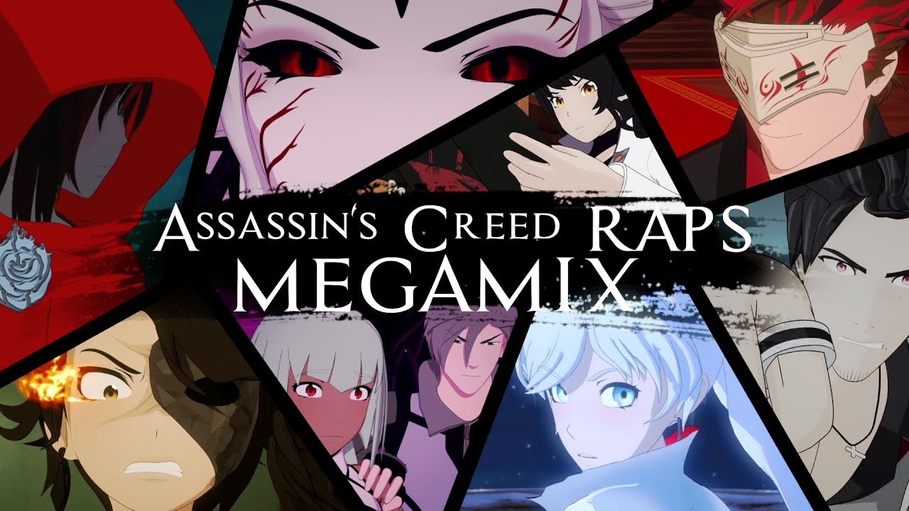 RWBY AMV - Assassin's Creed RAPs Megamix (JT Music)