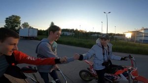 Учусь СТАНТИТЬ на Самом Мощном Питбайке - Кайо Про Дайтона 190