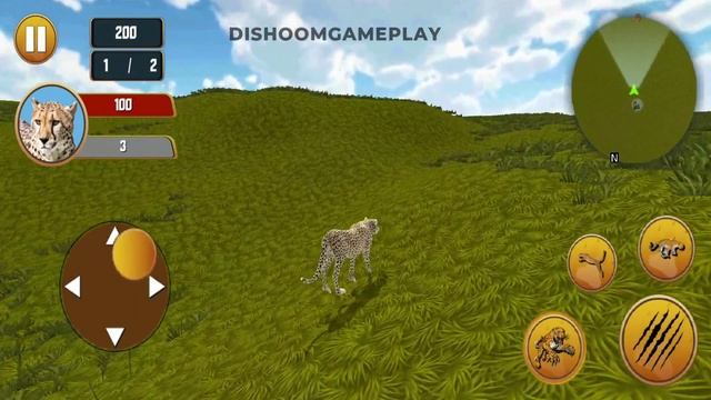 Wild Cheetah Family Simulator Cheetah Animal Games Android Gameplay #2 Dishoomgpyt смотреть онлайн