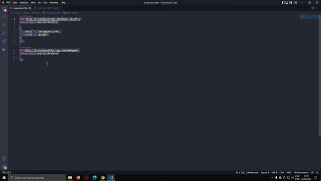 Extensões VSCode - Rest Client смотреть онлайн