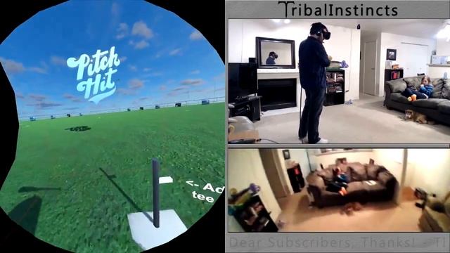 Baseball in Virtual Reality is lot more fun than the real kind! - PITCH-HIT смотреть онлайн