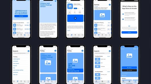 iOS14 UI KIT смотреть онлайн