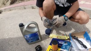 Меняем Масло Электро Насосом Opel Corsa Испания 2023