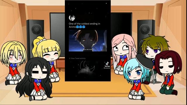 Classroom of the elite react to Ayanokoji x Horikita {{COTE}} смотреть онлайн