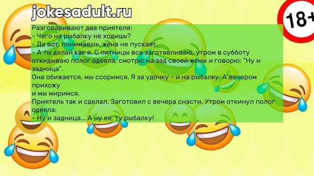 Когда муж пьяным ляжет спать, ты ему в штаны положи змею | Смешная Подборка Анекдотов!!! смотреть онлайн