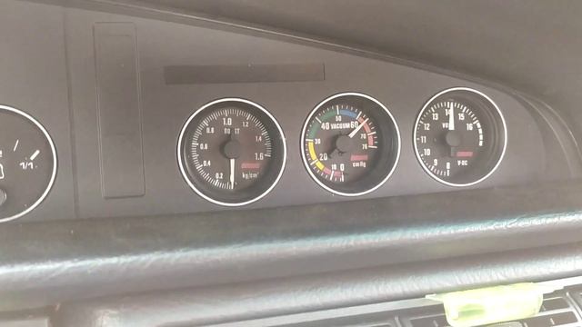 A6 C4 2.5 TDI Chip 180hp. Boost Gauge 1.3 Bar. Буст на чипе 1.3