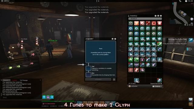The Secret World - How to craft a Glyph смотреть онлайн