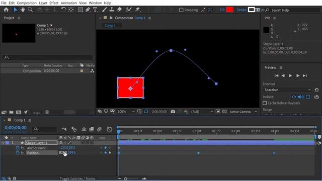 Crossfade in After Effects смотреть онлайн