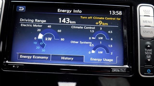 Nissan Leaf. Сколько реально проедет по городу? Сравниваем 24 KWh и 30 KWh.