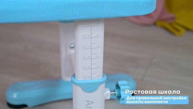 Детский стульчик Anatomica Ergo Duos для обычных и растущих столов смотреть онлайн