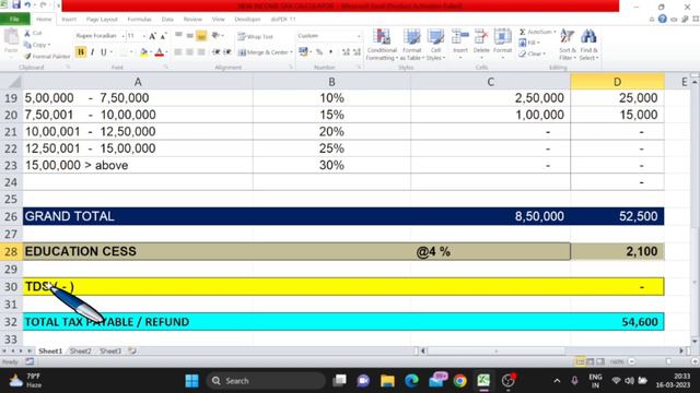 Income Tax Calculator AY 2023-24 | Income Tax Calculator AY 2023-24 Excel | Income Tax Calculation смотреть онлайн