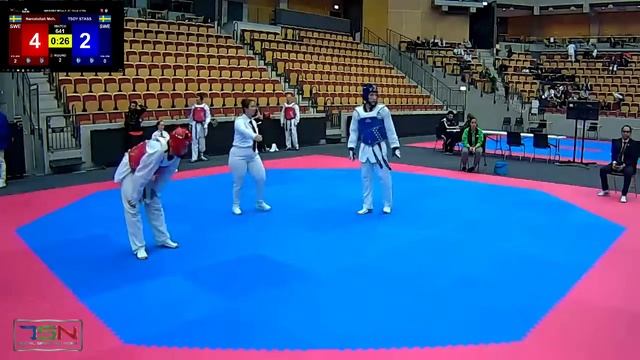 641 TSOY STASS, kim taekwondo vs Nematullah Mohammadi, WTF Lejon TKD 6 8 смотреть онлайн