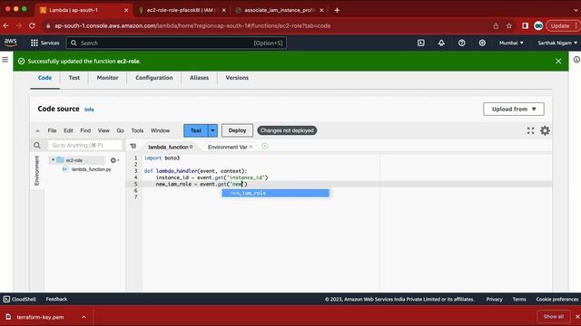 AWS EC2 IAM Role Attachment with Lambda: Complete Step-by-Step Guide смотреть онлайн
