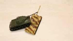 Танковый бой на радиоуправлении