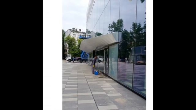 Мойка фасадов Клининговой Компанией | 1DomClean смотреть онлайн