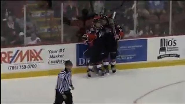Первый Гол Михаила Сергачева в OHL || Mikhail Sergachev's first OHL Goal смотреть онлайн