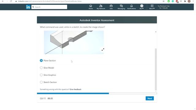 Autodesk Inventor LinkedIn Assessment [PASSED!] смотреть онлайн