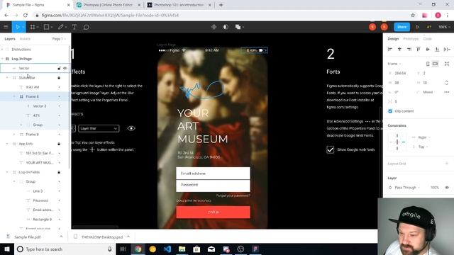 Webinar 20.09.2019 Photoshop and Figma for web developers смотреть онлайн