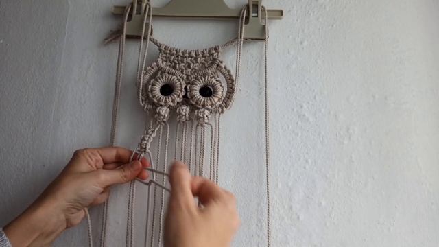 DIY Macrame ?1° Búho Con Explicaciones Paso A Paso