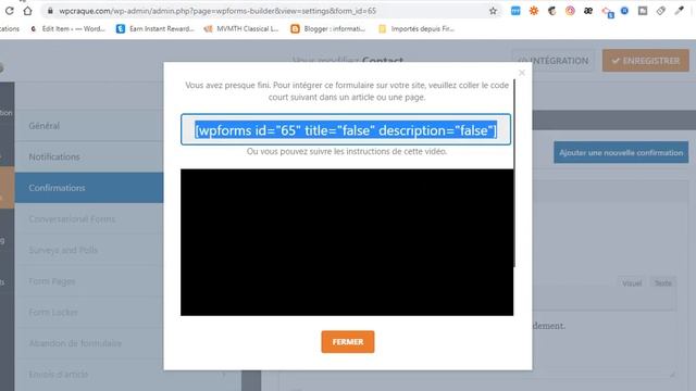 Comment Créer un Formulaire de Contact sur WordPress avec le plugin WPForms смотреть онлайн