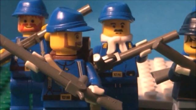 Lego American Civil War The Battle of Fredericksburg 1862 смотреть онлайн