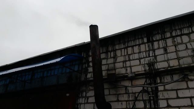 Стальной котёл Мозырь ,на отработанном масле Доработка.. смотреть онлайн