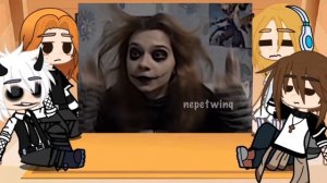 ?Реакция персонажей Непета Страшилок на тикток ?