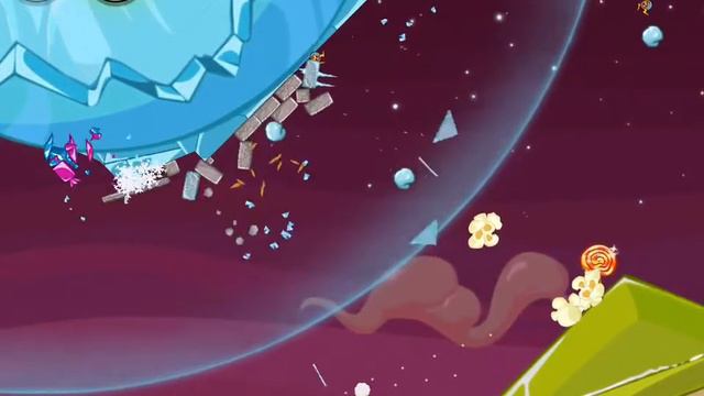 Angry Birds Space Level 4-23 Utopia 3 Star Walkthrough смотреть онлайн