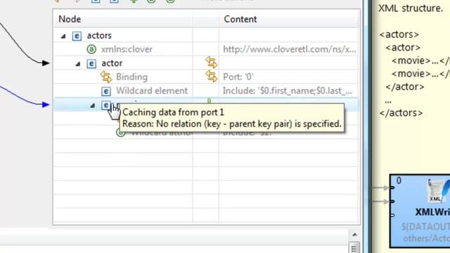 Creating complex XML in CloverETL using XMLWriter component смотреть онлайн