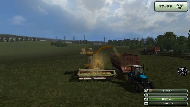 Farming Simulator 2013 (Заготовка кормов) смотреть онлайн
