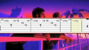 Bag Raiders - Shooting Stars (MEME SONG) Guitar Tab Tutorial