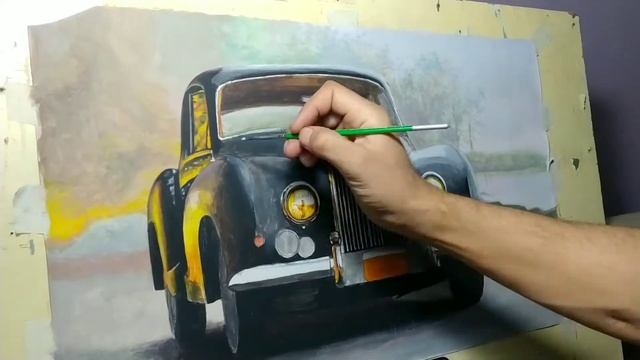 automative art | как рисовать машинку | car drawing | moshina rasmini chizish. смотреть онлайн