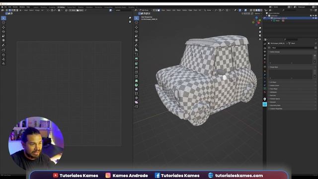 Aprende UVS avanzadas con UDIMS en Blender ::: Parte 1 смотреть онлайн