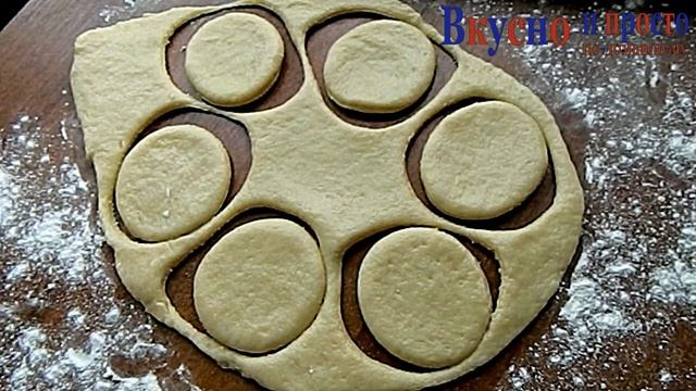 Сочники с творожной начинкой/Пирожки открытые из песочного теста смотреть онлайн