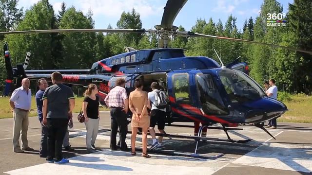 В Карельской санавиации новый современный вертолет смотреть онлайн