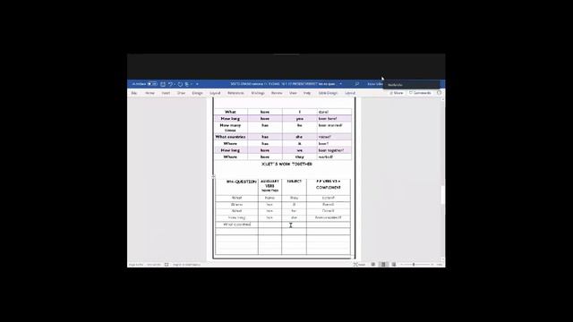 Present perfect Wh-questions -6th Grade - English смотреть онлайн
