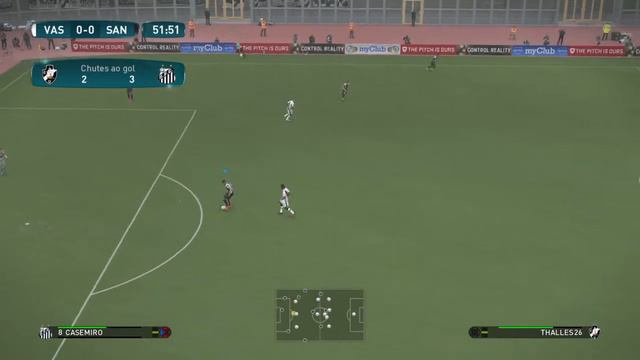 Vasco x Santos Rodada 6 Brasileirão ML Pes 2017 #PraCimaDelesSantos смотреть онлайн