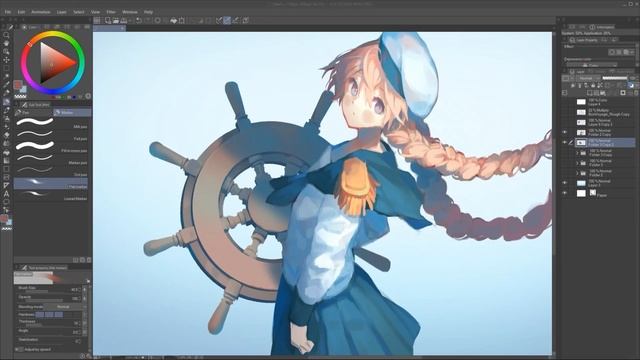Bon Voyage【Illustration Making】 смотреть онлайн